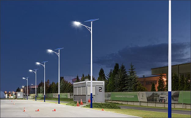 outdoor solar street light